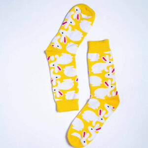 Yellow Rabbit Socks
